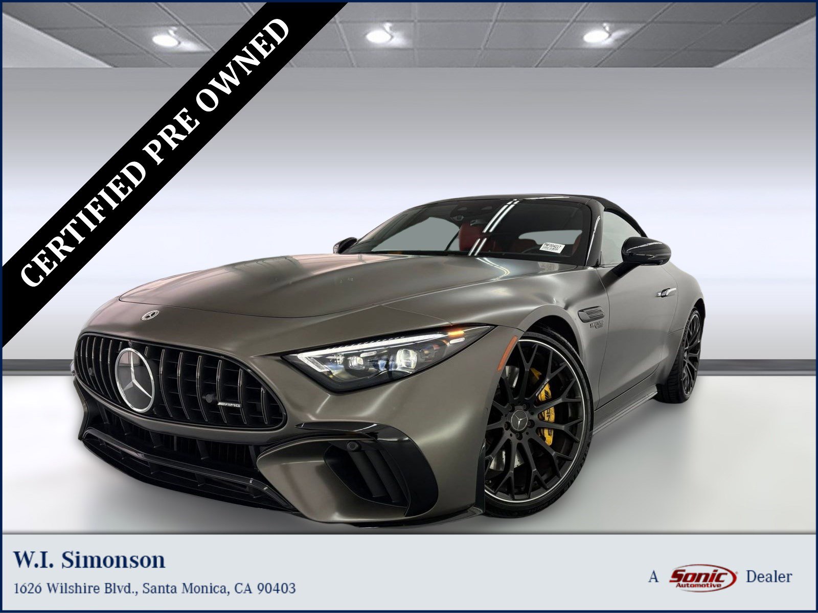 Certified 2022 Mercedes-Benz SL 63 AMG 4MATIC