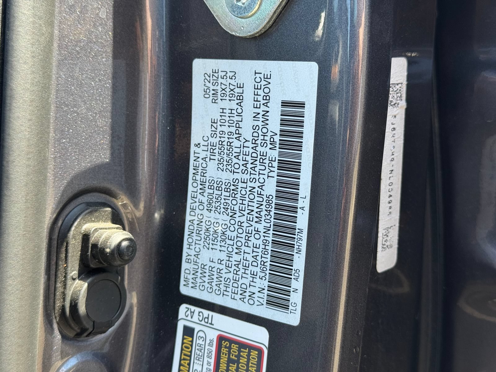 Used 2022 Honda CR-V Touring image 33