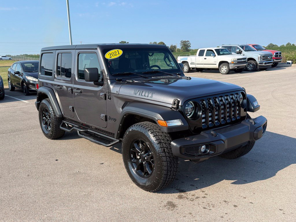 Used 2021 Jeep Wrangler Unlimited Sport AWD/4WD image 2