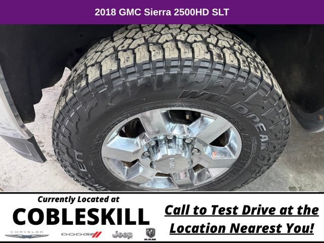 Used 2018 GMC Sierra 2500 SLT w/ Snow Plow Prep Package AWD/4WD image 10
