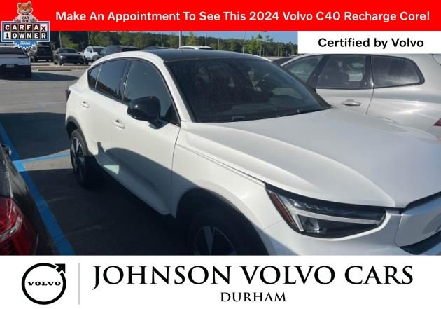 Used 2024 Volvo C40 Recharge Core image 2
