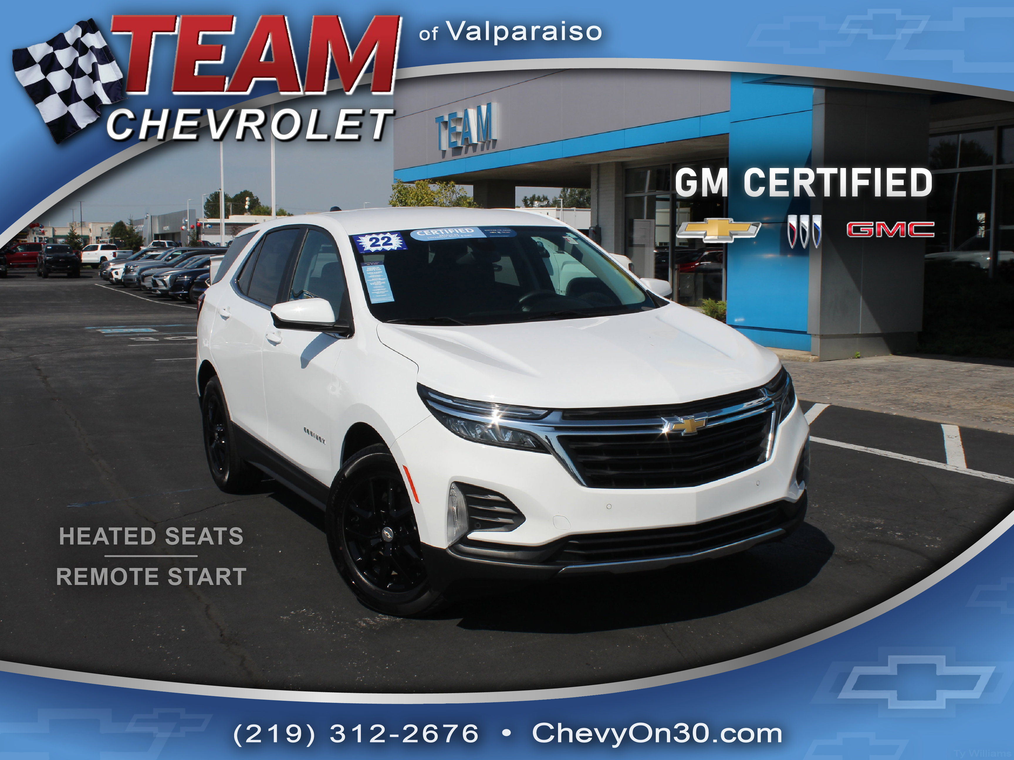Certified 2022 Chevrolet Equinox LT