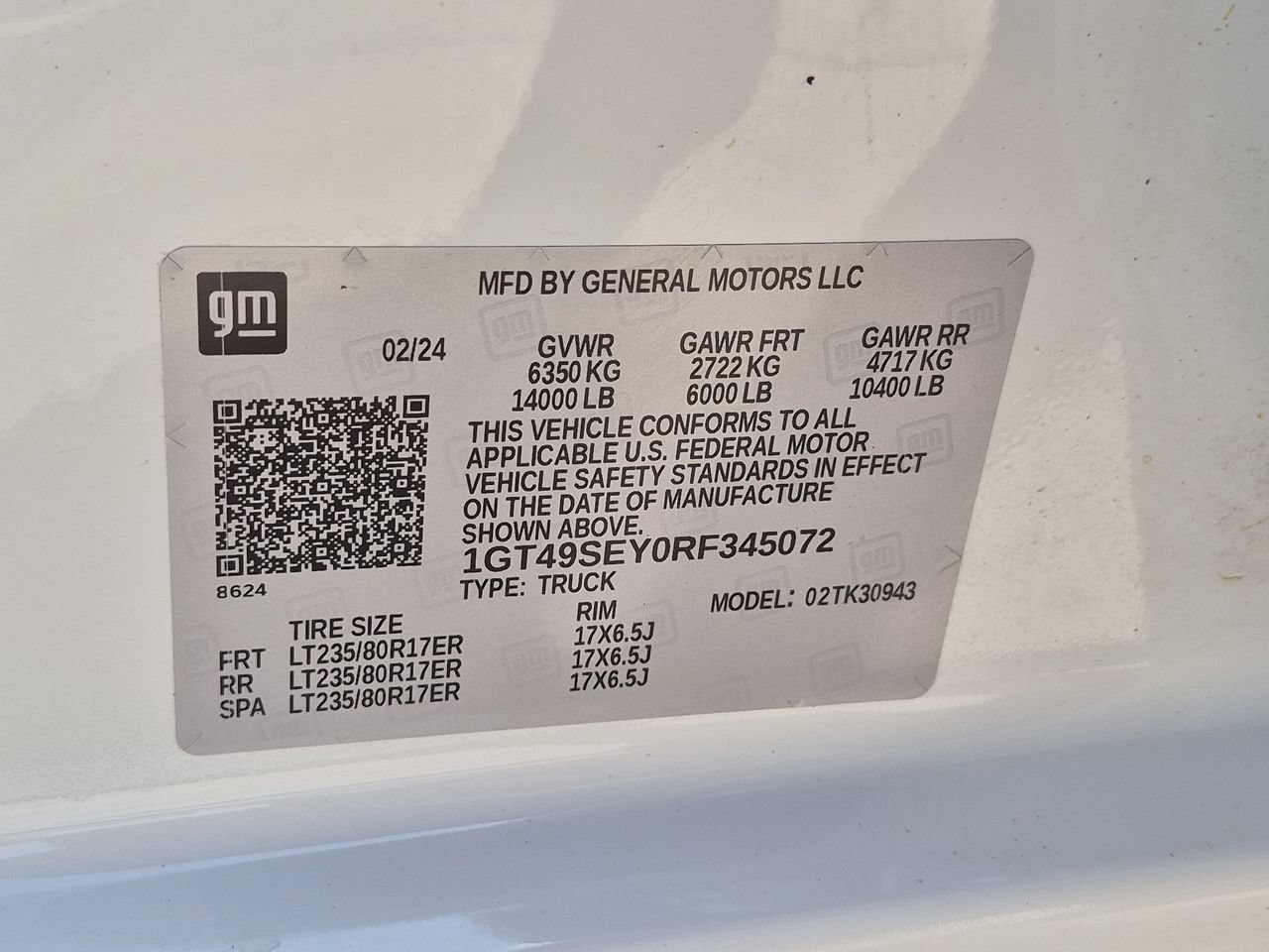 Certified 2024 GMC Sierra 3500 Pro w/ Convenience Package AWD/4WD image 26