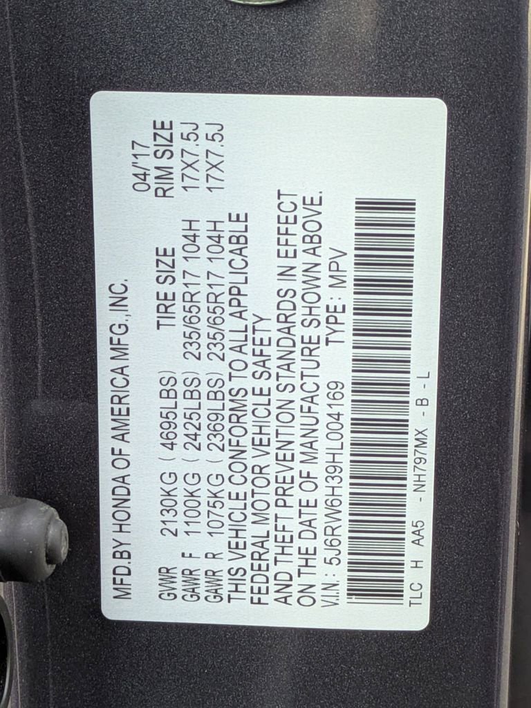 Certified 2017 Honda CR-V LX image 24