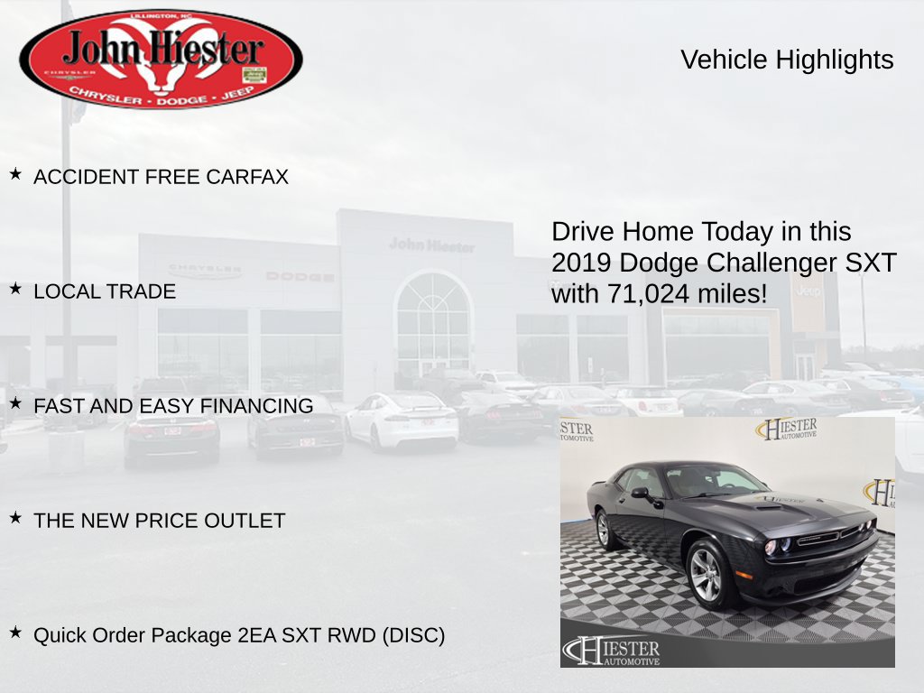 Used 2019 Dodge Challenger SXT RWD image 5