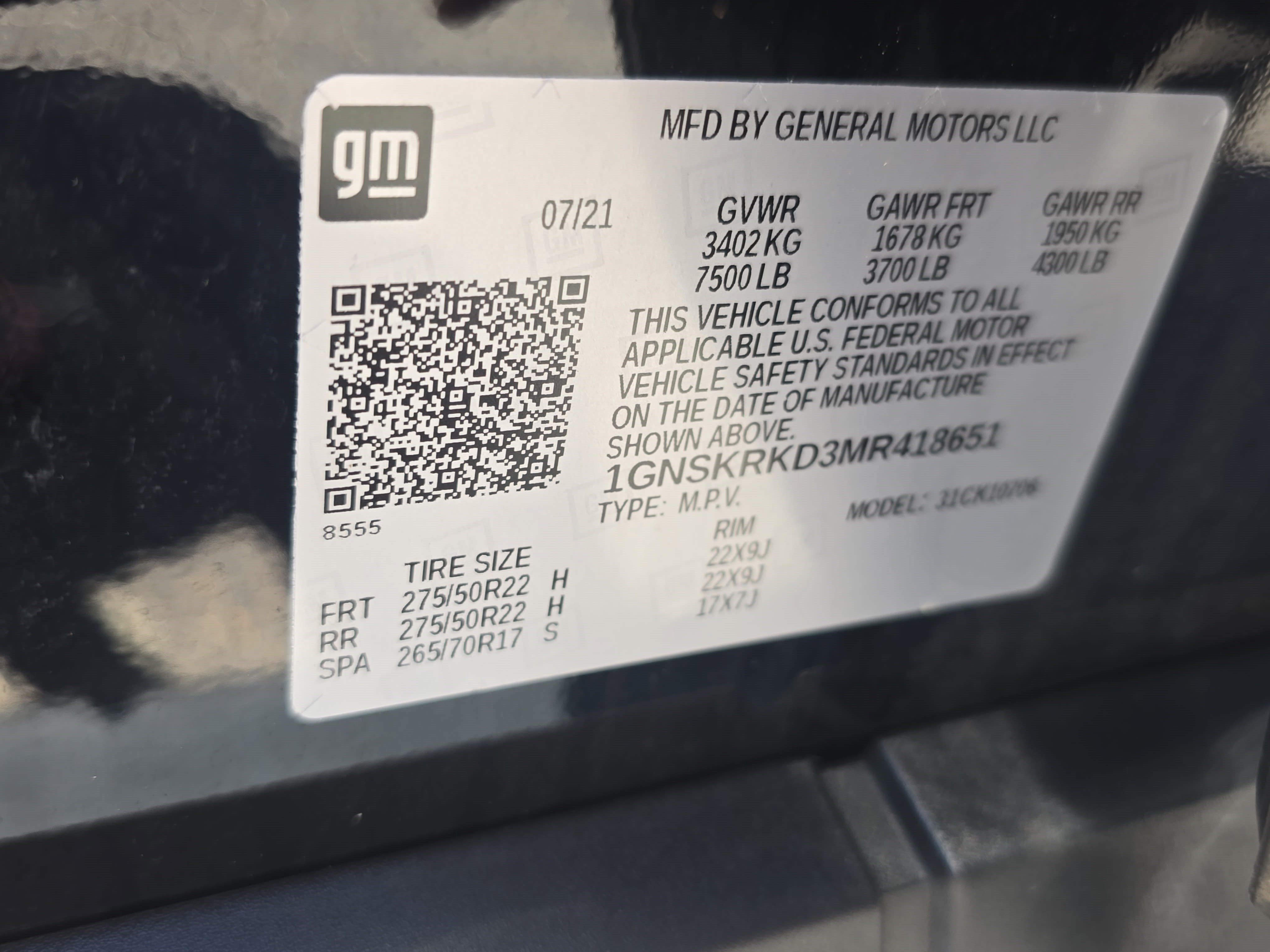 Used 2021 Chevrolet Tahoe RST AWD/4WD image 38