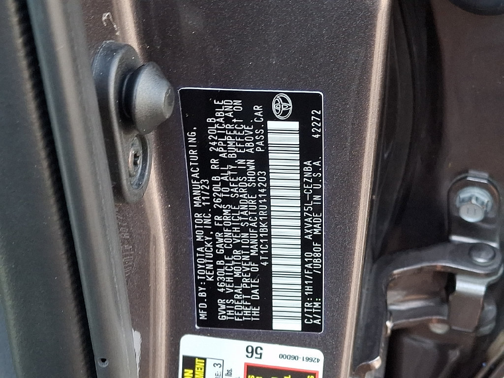 Certified 2024 Toyota Camry LE AWD/4WD image 29