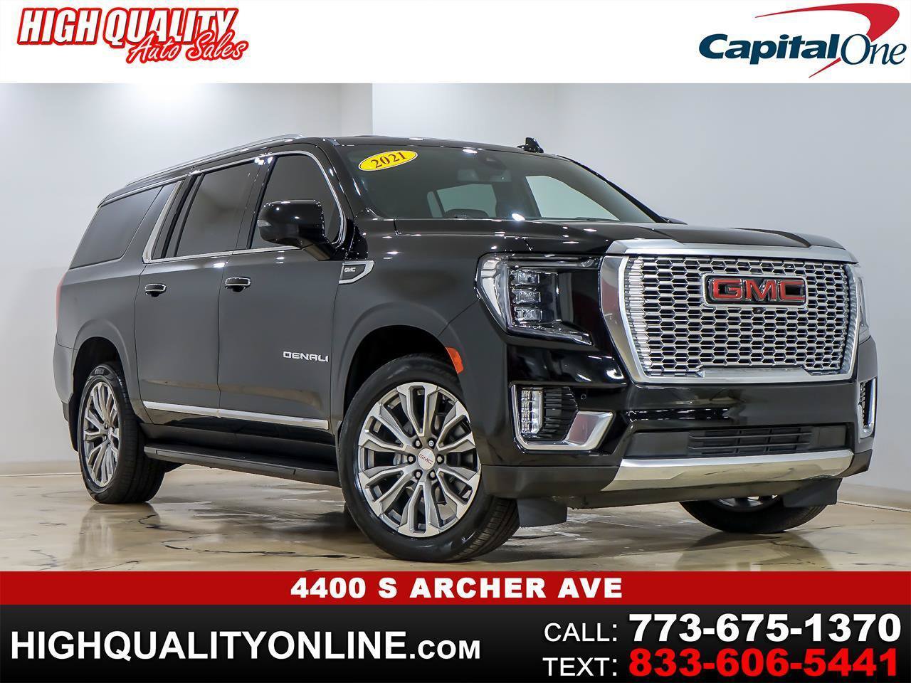 Used 2021 GMC Yukon XL Denali w/ LPO, Illumination Package AWD/4WD image 1