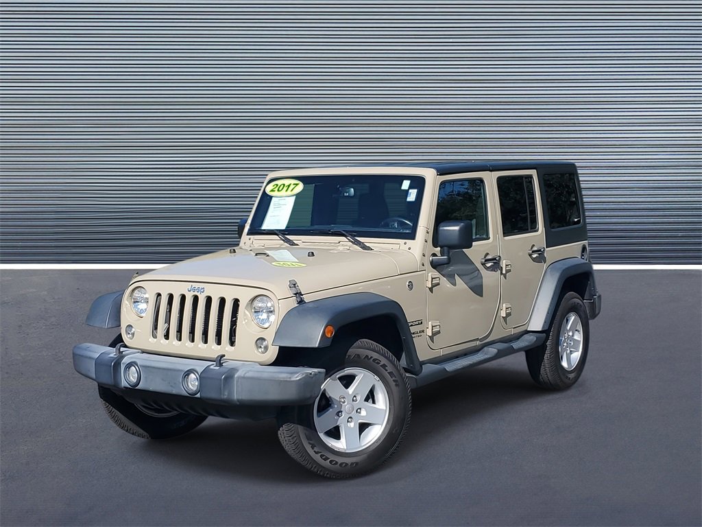Used 2017 Jeep Wrangler Unlimited Sport w/ Quick Order Package 24S