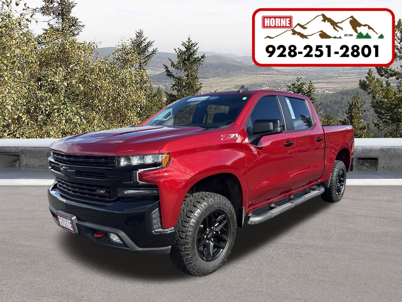 Certified 2021 Chevrolet Silverado 1500 LT Trail Boss w/ LPO, Dark Essentials Package