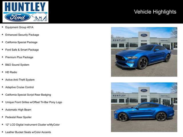 Used 2020 Ford Mustang GT Premium w/ Equipment Group 401A image 2