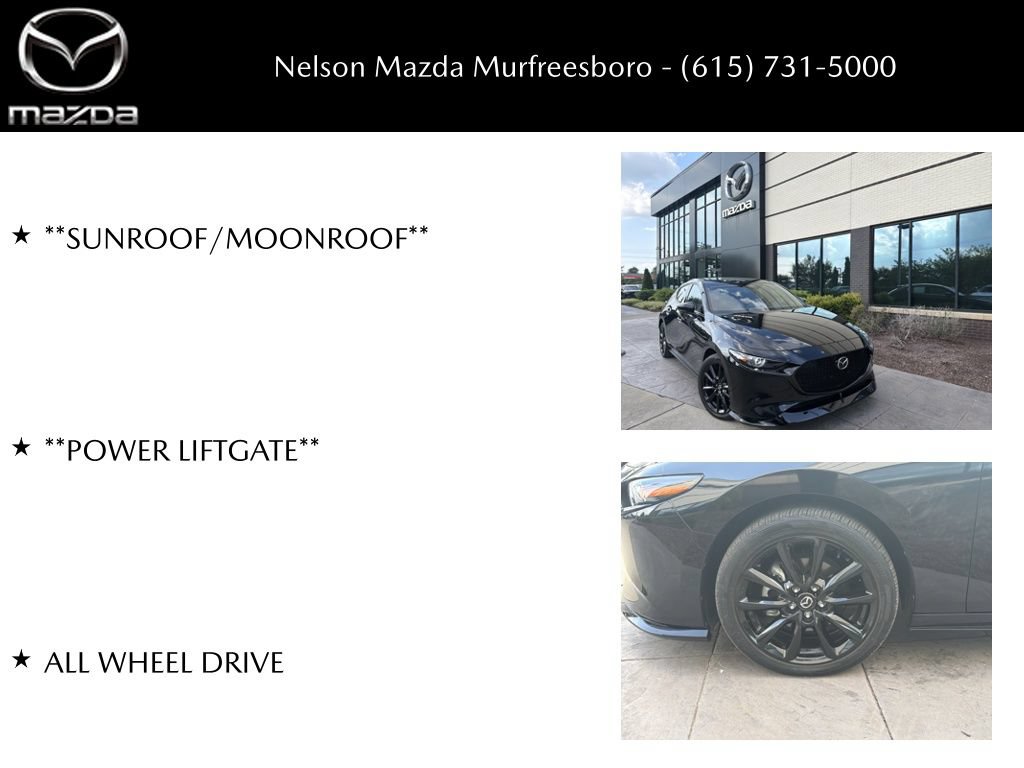 Certified 2025 MAZDA MAZDA3 Hatchback w/Premium Plus Pkg AWD/4WD image 32