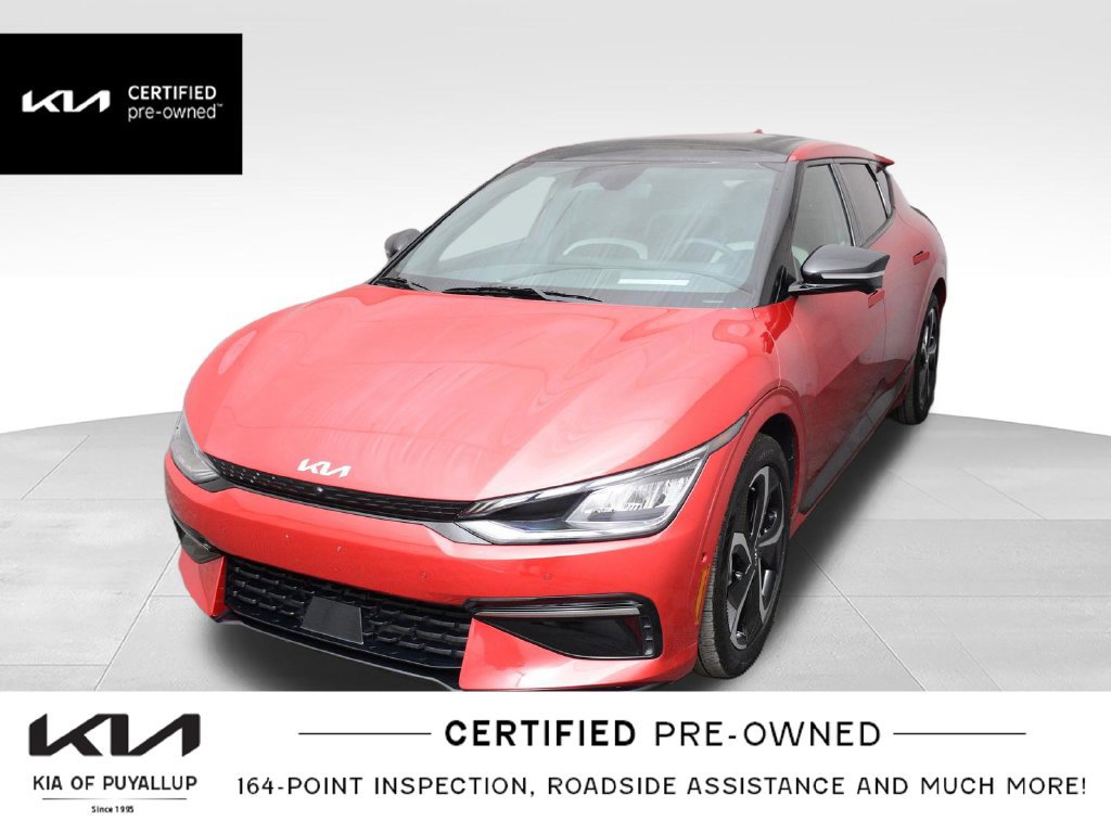 Certified 2023 Kia EV6 GT-Line w/ GT-Line Suede Seat Package