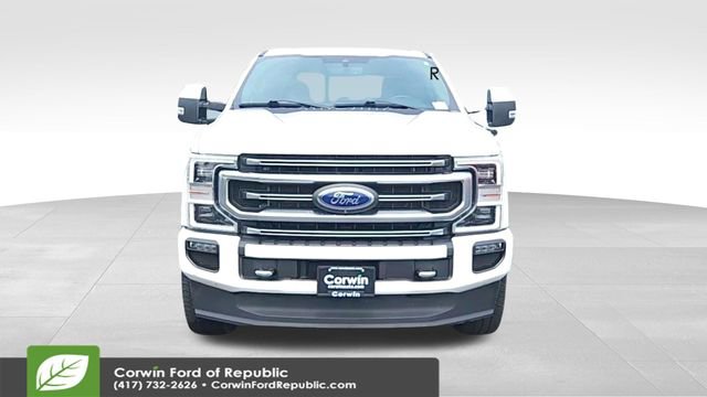 Used 2021 Ford F250 Platinum w/ FX4 Off-Road Package AWD/4WD image 2