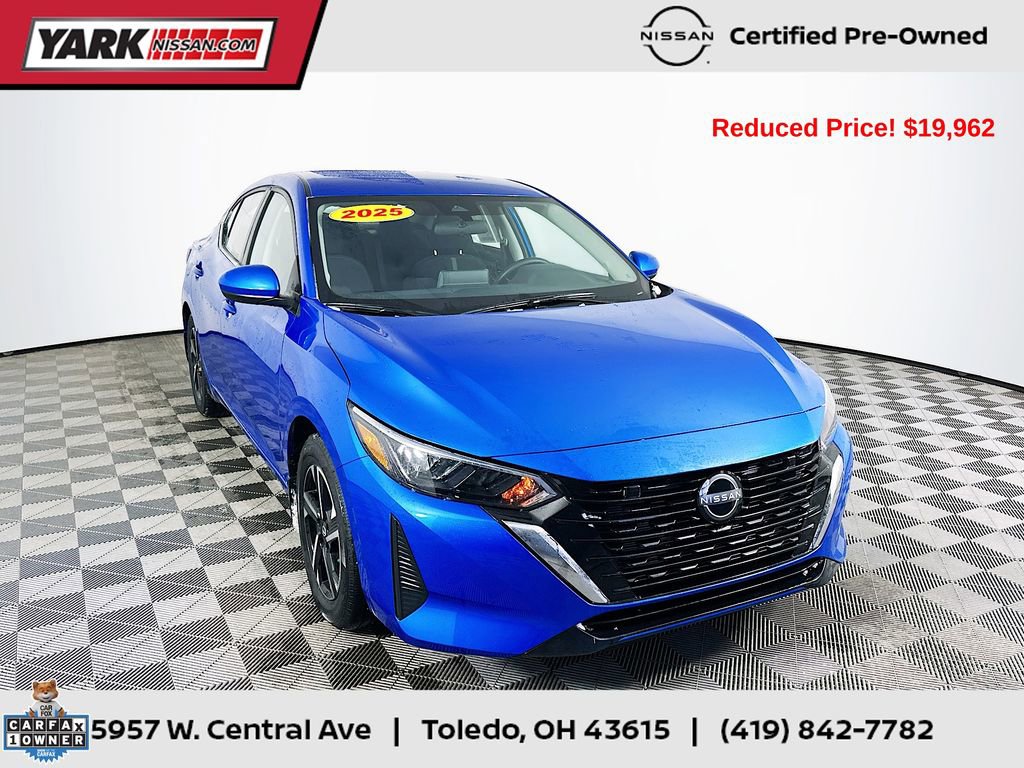 Certified 2025 Nissan Sentra SV