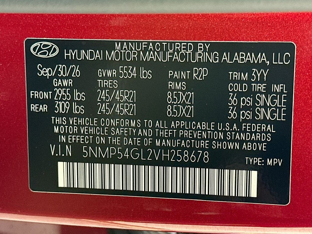 New 2027 Hyundai Santa Fe Calligraphy FWD image 23