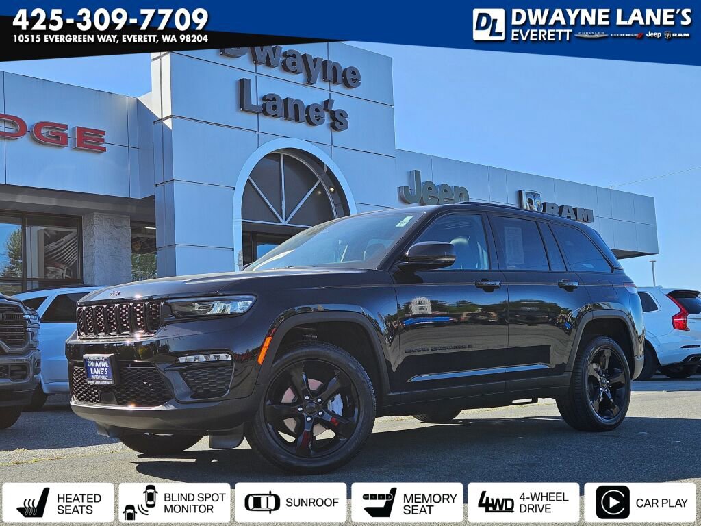 Used 2024 Jeep Grand Cherokee Limited w/ Black Appearance Package