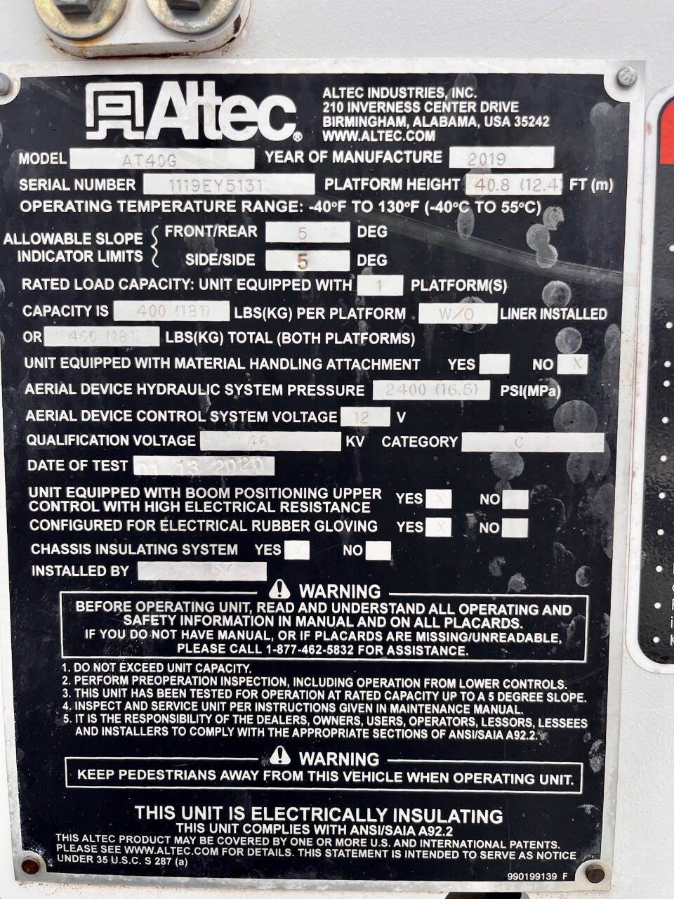 Used 2019 Ford F550 2WD Regular Cab Super Duty w/ Snow Plow Prep Package image 22