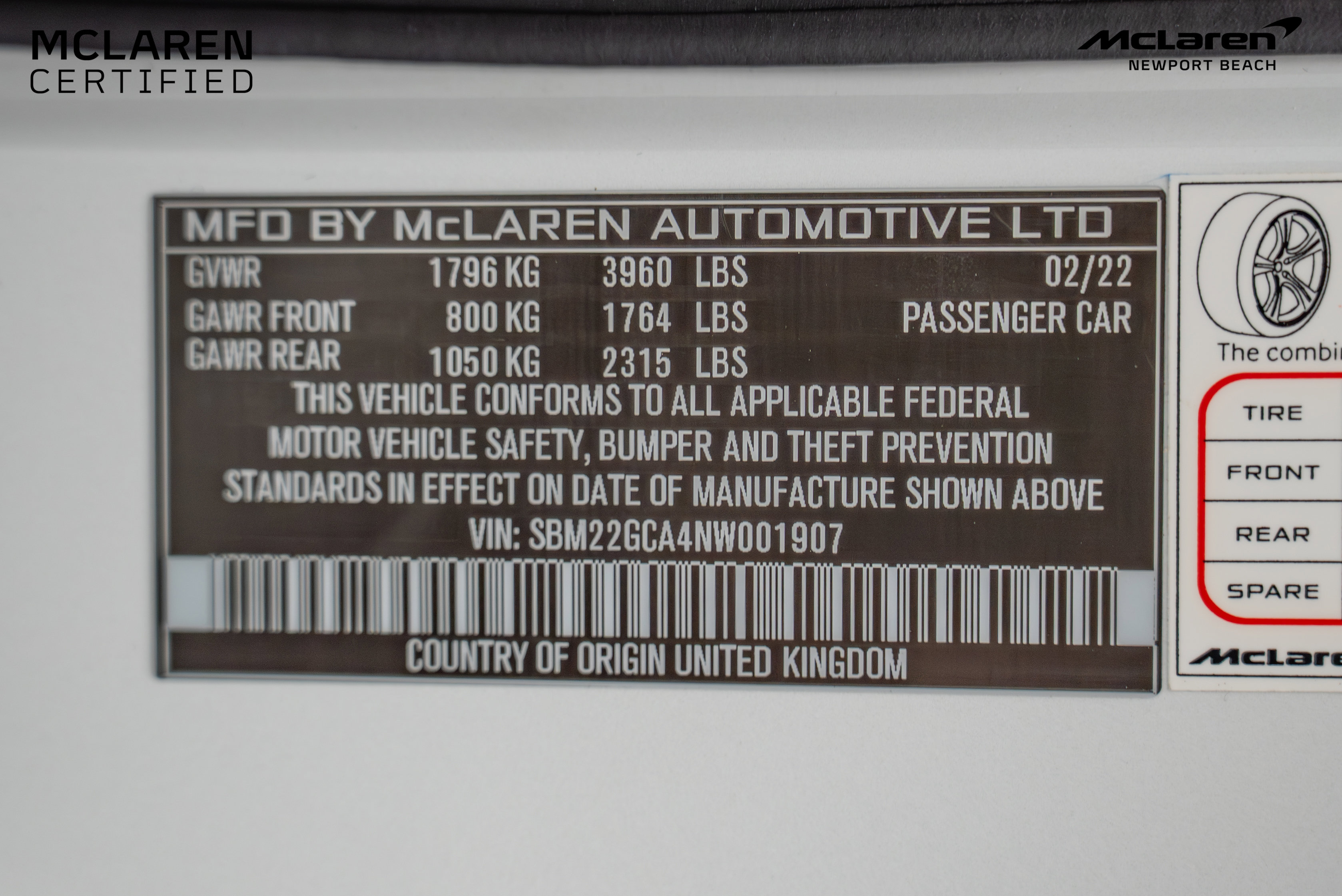 Used 2022 McLaren GT image 36