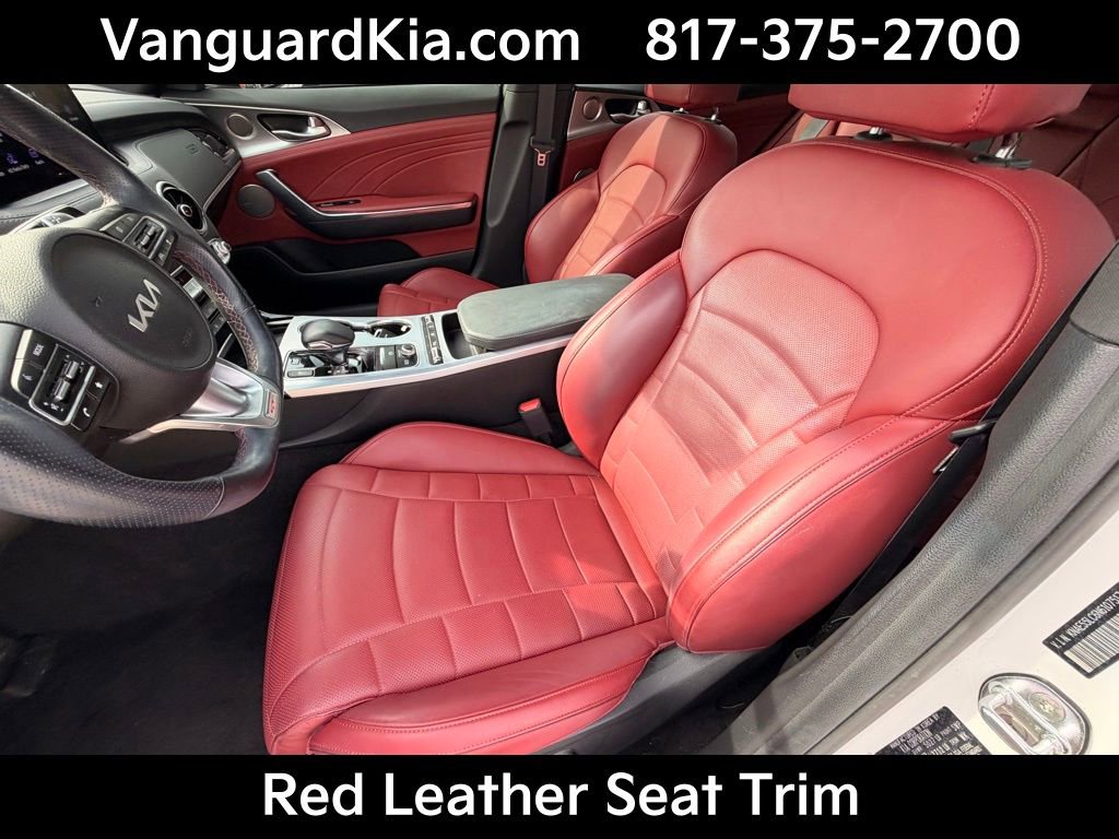 Certified 2022 Kia Stinger GT2 w/ Red Interior Color Package image 13