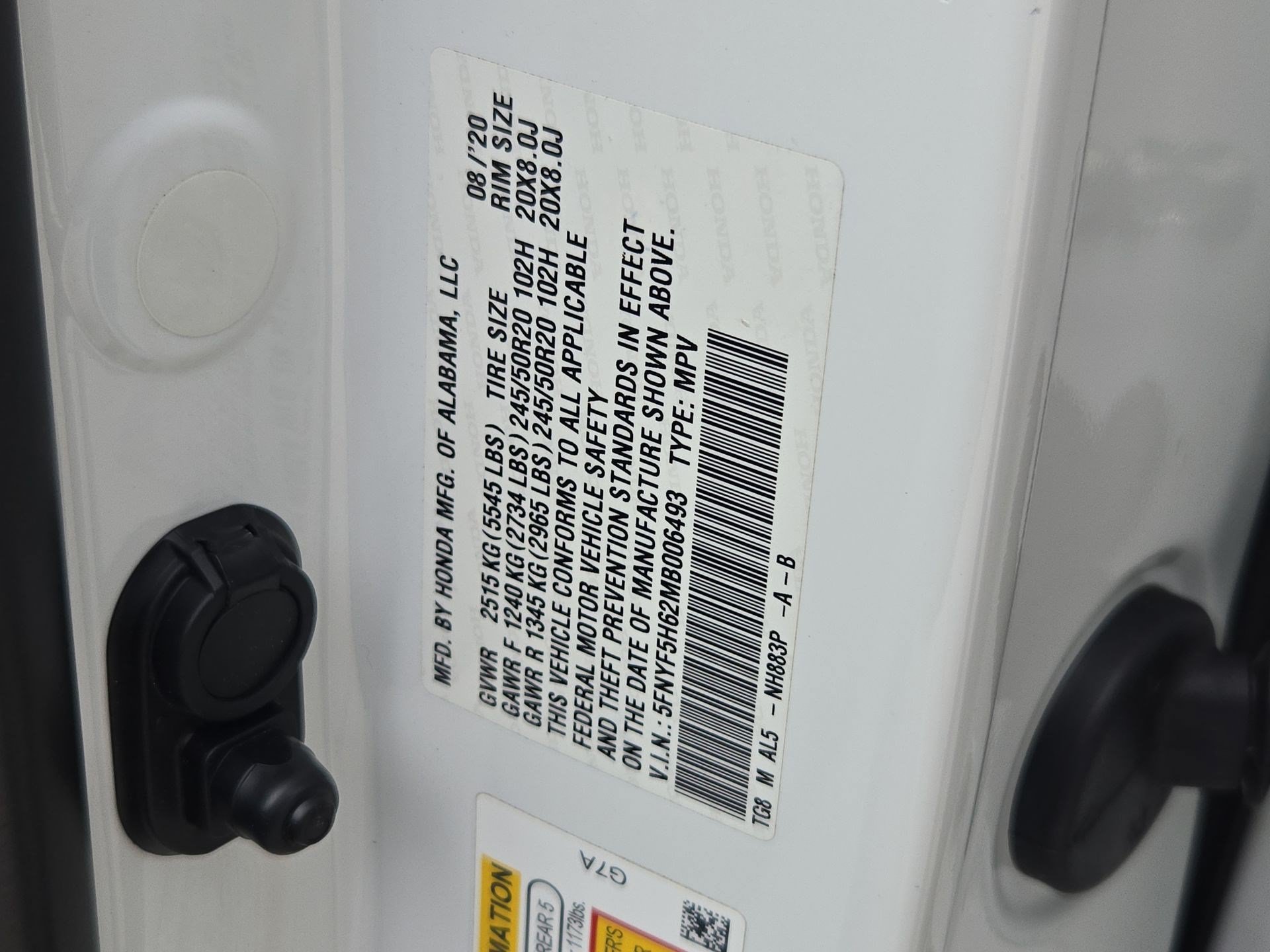 Used 2021 Honda Pilot Touring image 35
