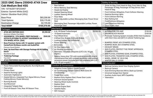 Used 2025 GMC Sierra 2500 AT4X w/ AT4X AEV Edition image 22