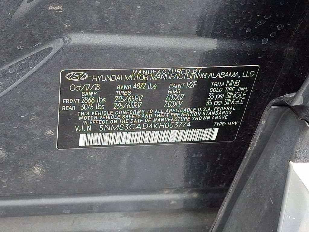 Used 2019 Hyundai Santa Fe SEL AWD/4WD image 27