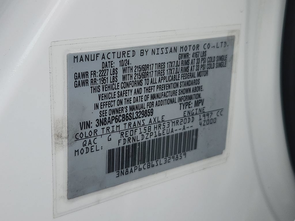 Certified 2025 Nissan Kicks SV AWD/4WD image 27