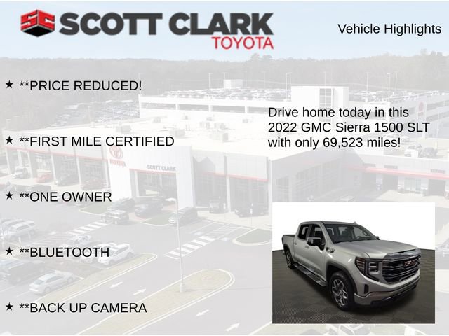 Used 2022 GMC Sierra 1500 SLT w/ X31 Off-Road Package image 8