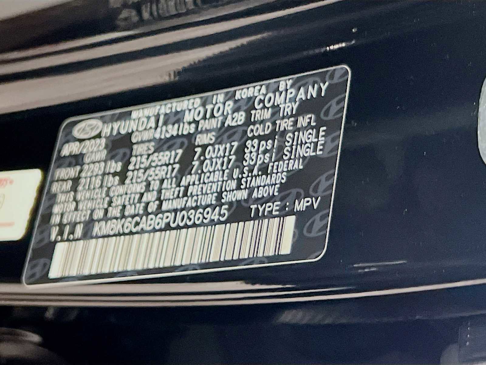 Certified 2023 Hyundai Kona SEL AWD/4WD image 30