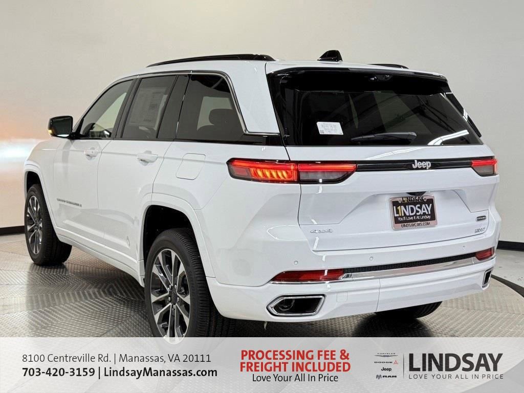 New 2025 Jeep Grand Cherokee Overland w/ Adv Protech Group III AWD/4WD image 6