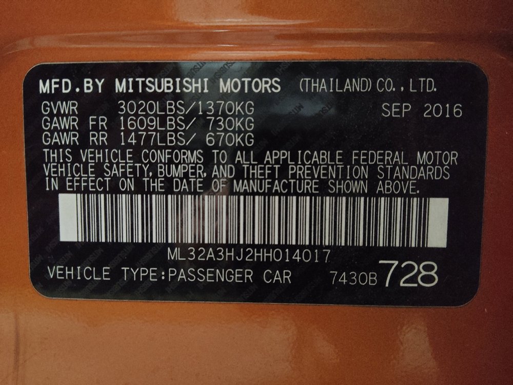 Used 2017 Mitsubishi Mirage ES image 33