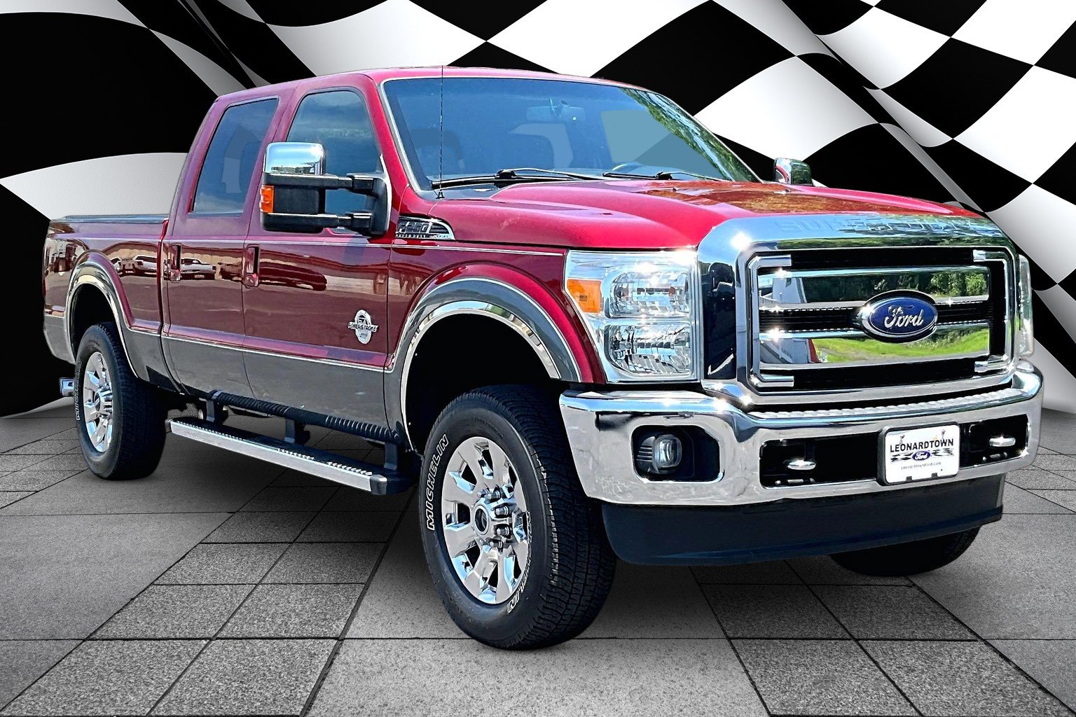 Used 2015 Ford F250 Lariat w/ Chrome Package AWD/4WD image 11