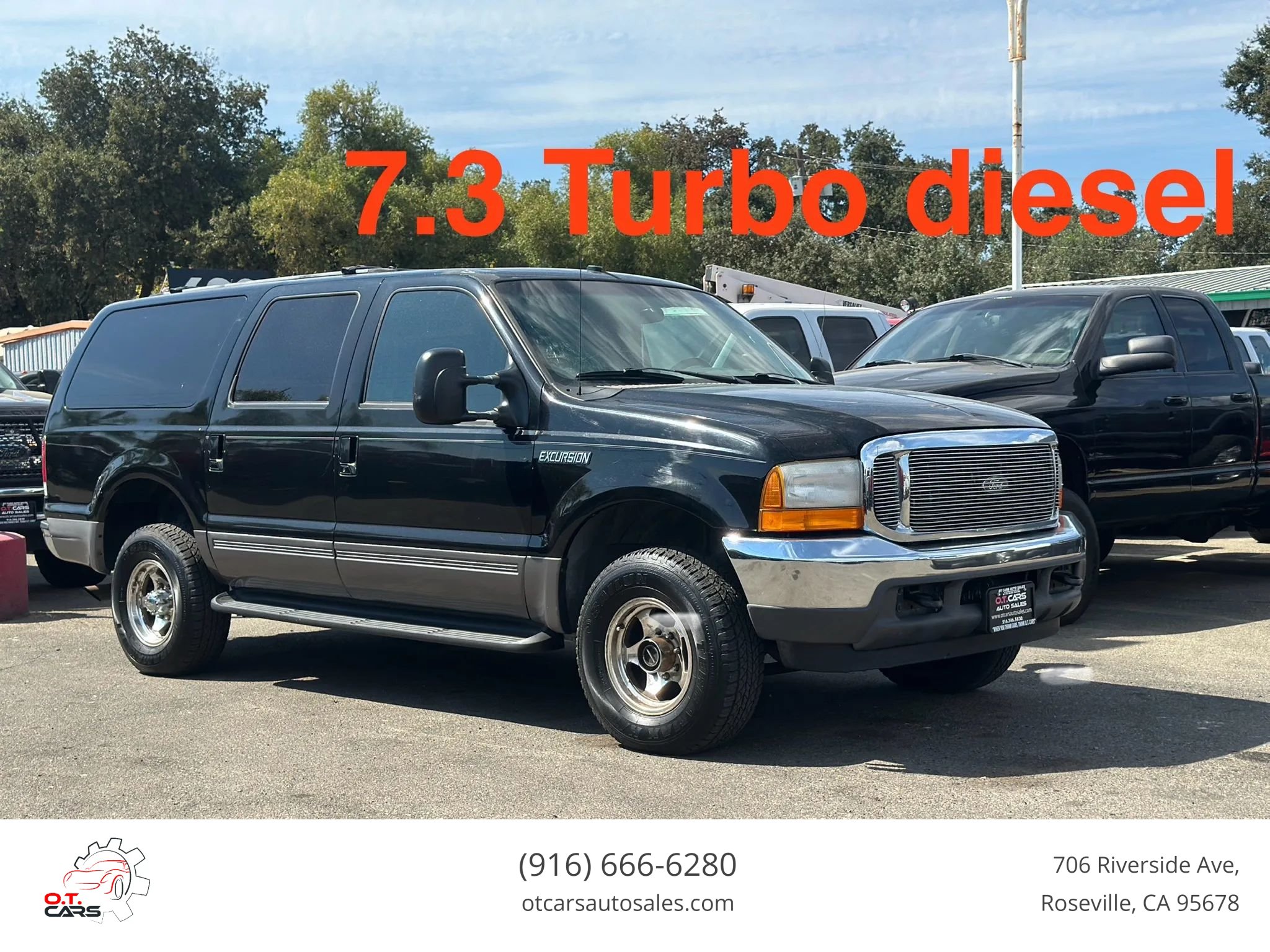 Used 2001 Ford Excursion XLT AWD/4WD image 1