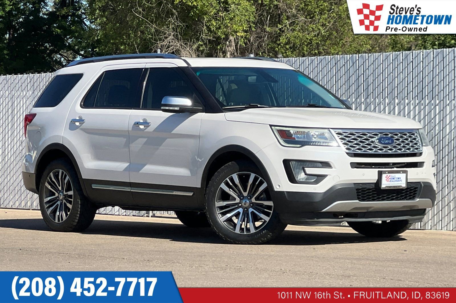 Used 2016 Ford Explorer Platinum