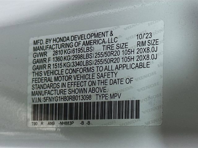 Certified 2024 Honda Pilot Elite image 38