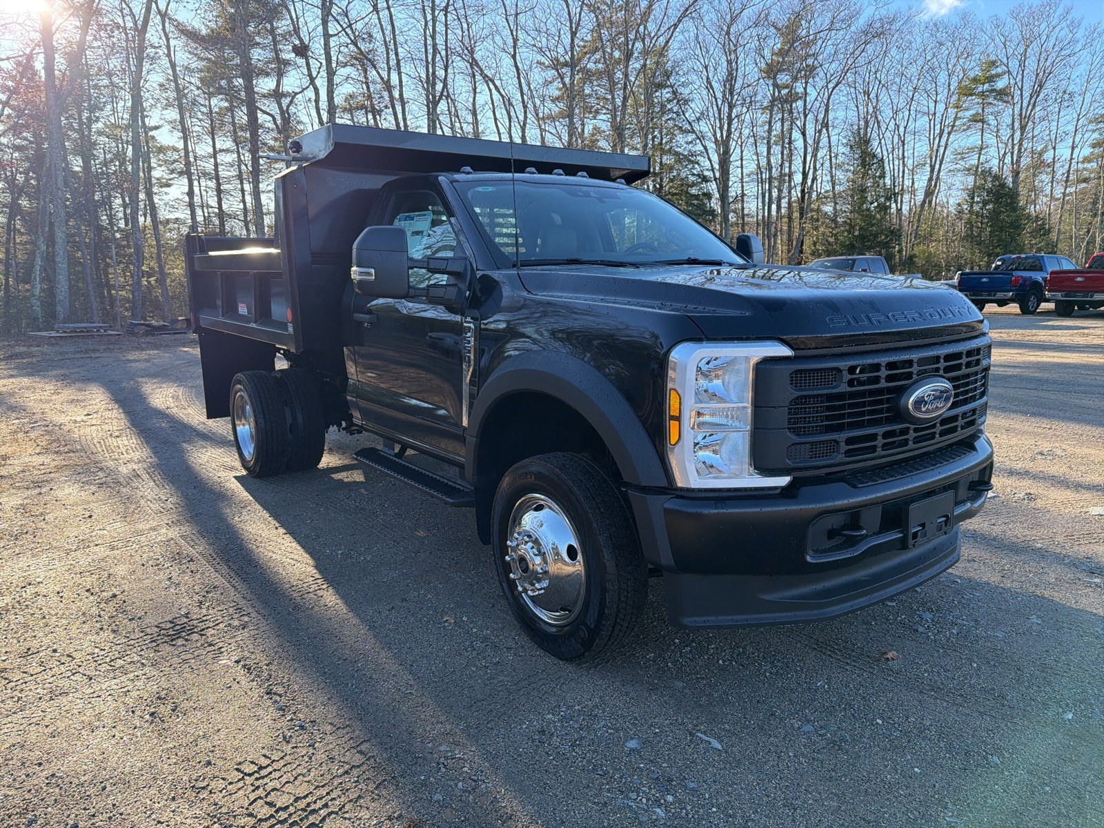 New 2026 Ford F550 4x4 Regular Cab Super Duty w/ Snow Plow Prep Package