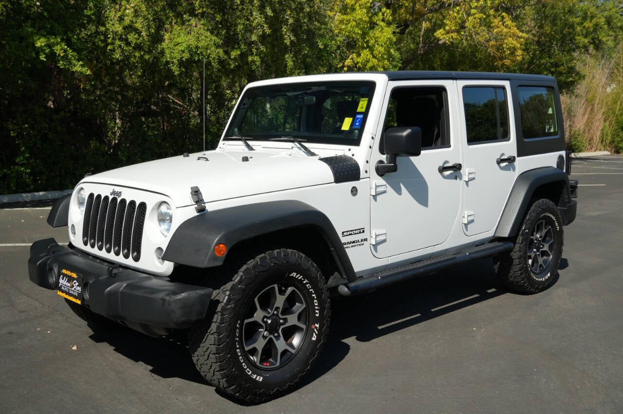 Used 2014 Jeep Wrangler Unlimited Sport w/ Mopar Black Appearance Group AWD/4WD image 3