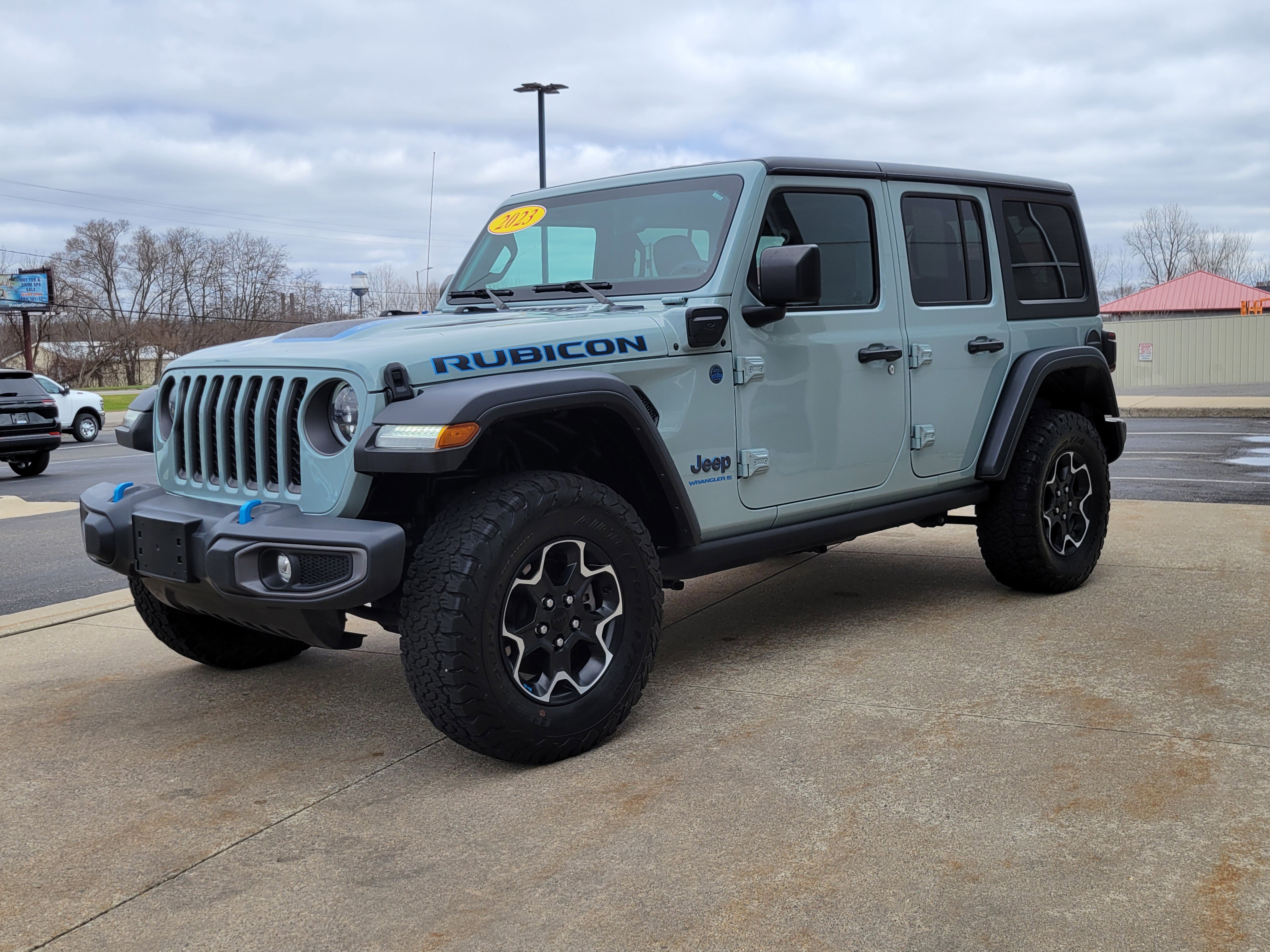Used 2023 Jeep Wrangler Unlimited Rubicon 4xe w/ Cold Weather Group image 2