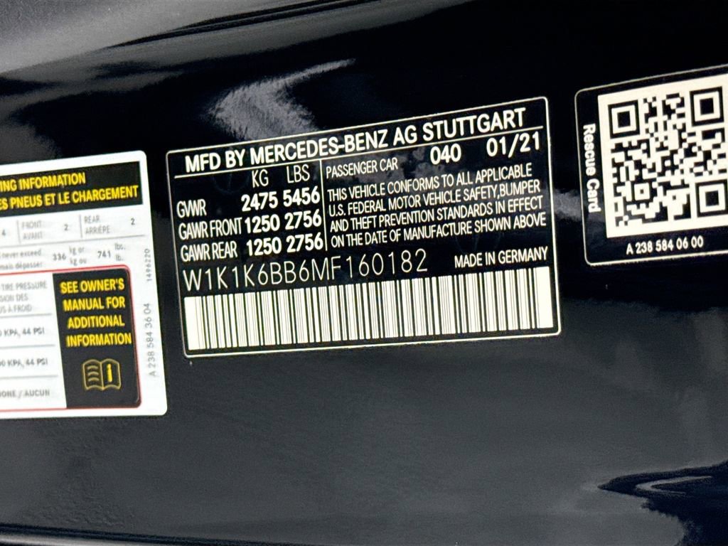 Certified 2021 Mercedes-Benz E 53 AMG 4MATIC Cabriolet image 31