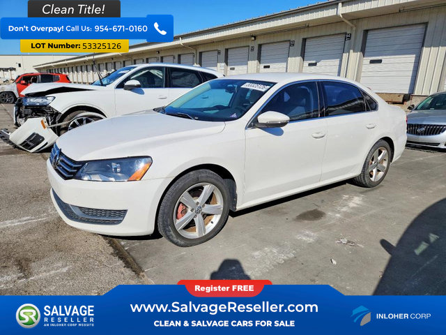 Used 2012 Volkswagen Passat 2.5 SE FWD image 1