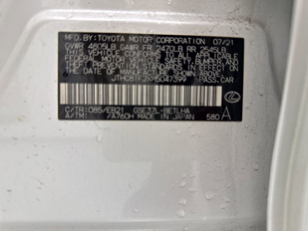 Used 2021 Lexus IS 300 AWD w/ Comfort Package image 11