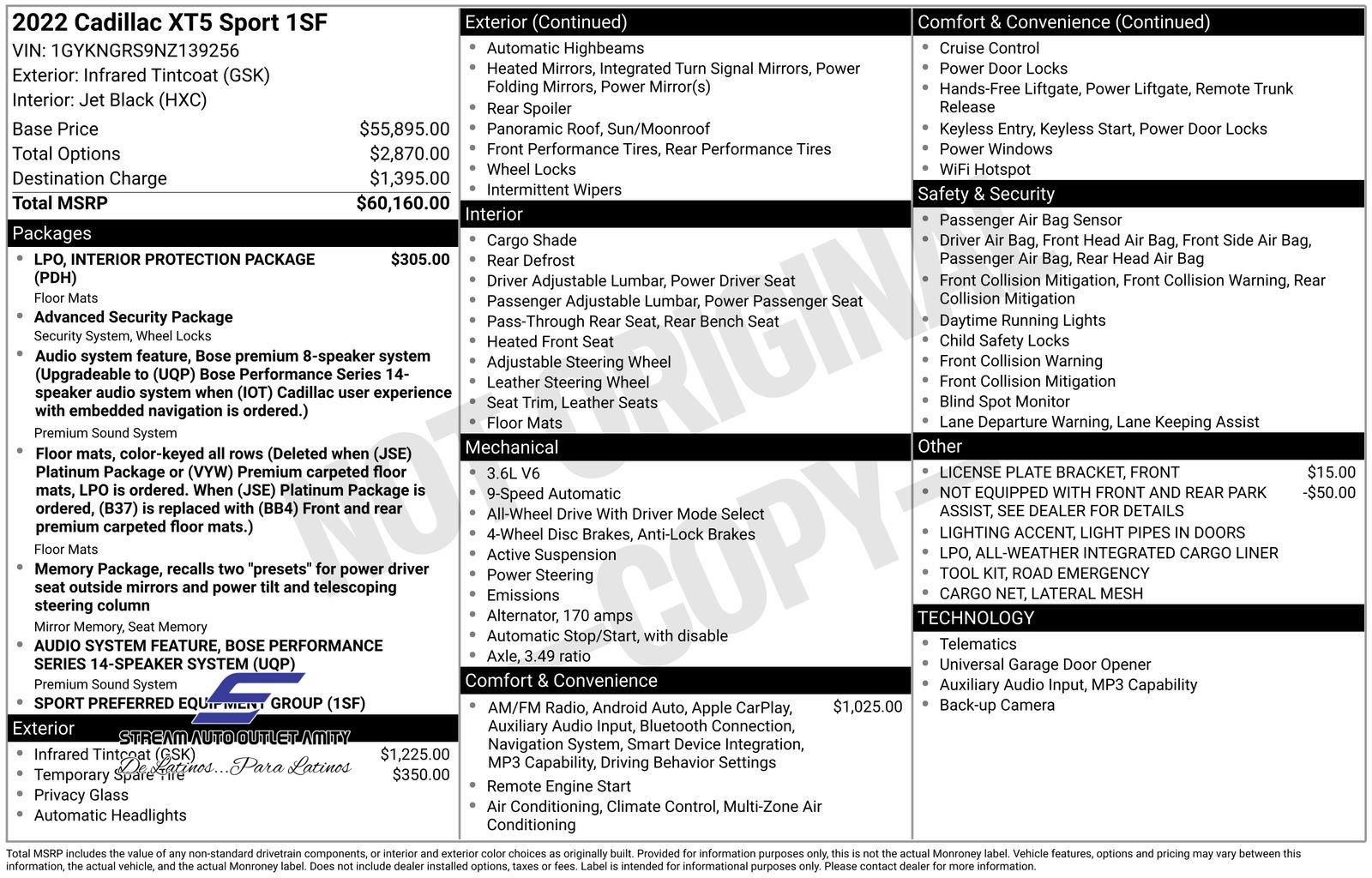 Used 2022 Cadillac XT5 Sportv image 36