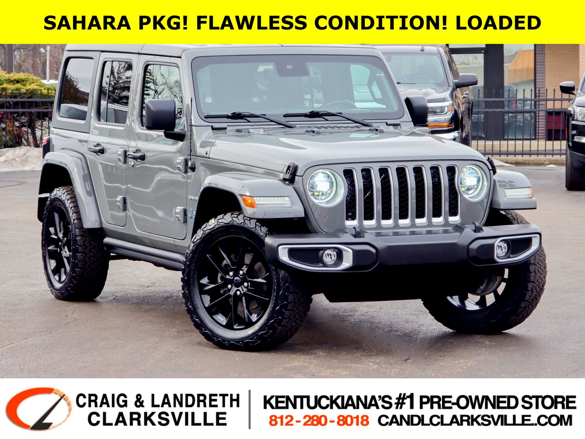 Used 2021 Jeep Wrangler Unlimited Sahara w/ Cold Weather Group