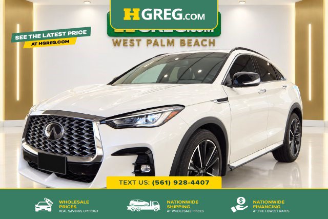Used 2023 INFINITI QX55 Luxe w/ Cargo Package