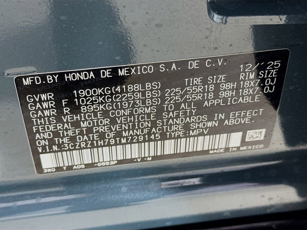 Used 2026 Honda HR-V EX-L image 41