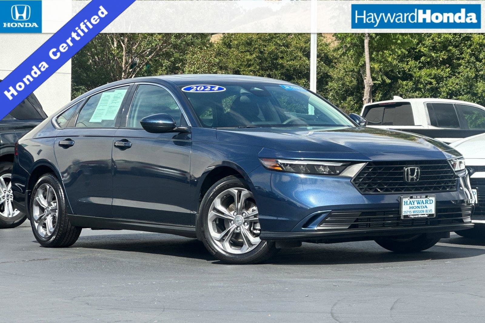 Certified 2024 Honda Accord EX