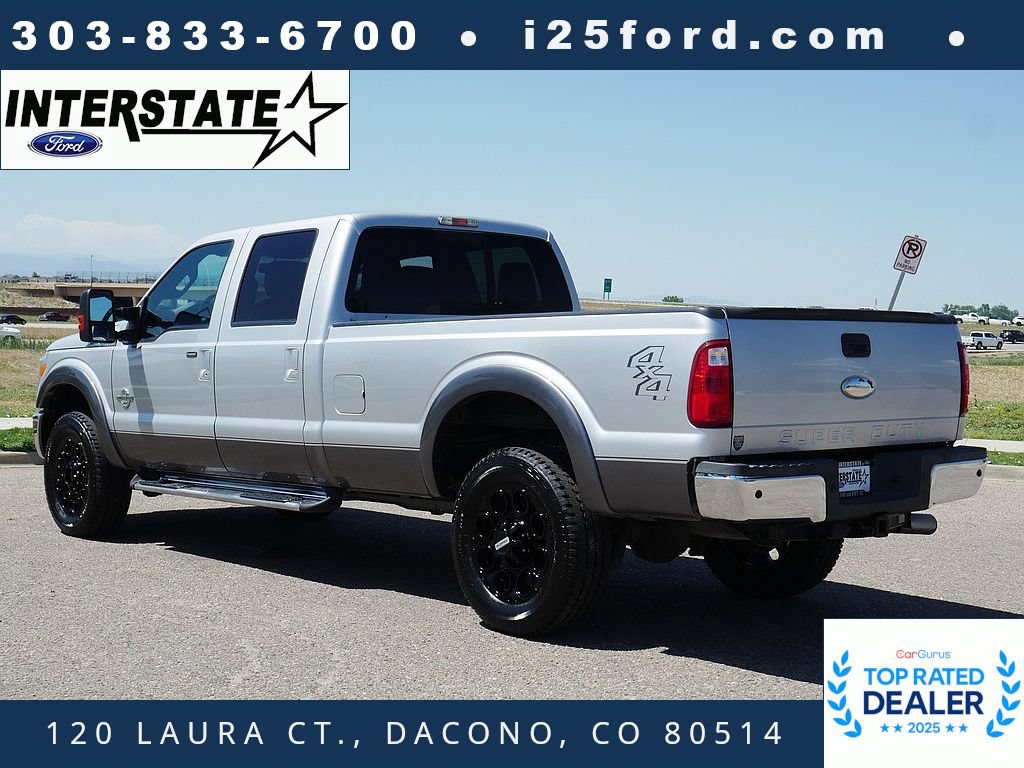 Used 2012 Ford F350 Lariat w/ Lariat Ultimate Pkg AWD/4WD image 3