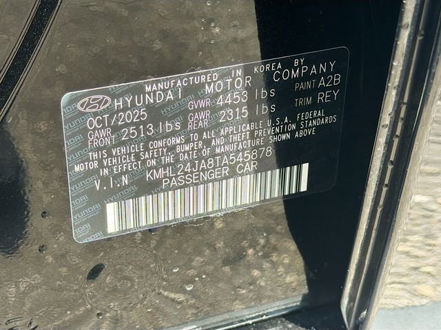 New 2026 Hyundai Sonata SE image 31