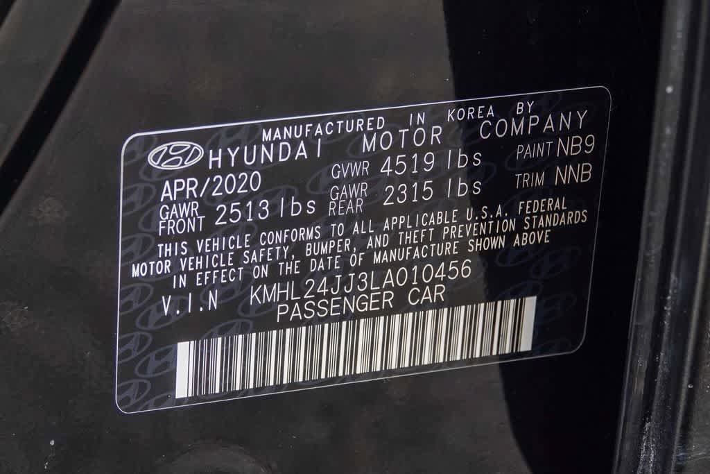 Used 2020 Hyundai Sonata Blue image 28